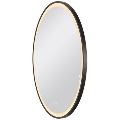 SLV Spiegel wandlampTrukko Zwart - Ø 80cm - 1007202