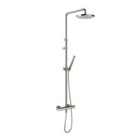 Hotbath Thermostatische Stortdoucheset Ace Geborsteld Nikkel - thumbnail