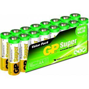 GP 16-pack aa alkaline lr06