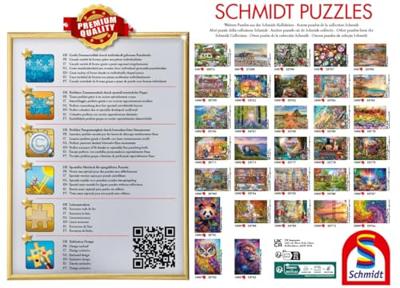 Puzzel Schmidt Spiele Iceland: Kirkjuffellsfoss 1500 Onderdelen