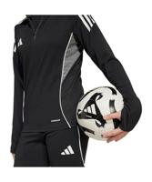 adidas Tiro 25 Competition Trainingstrui 1/4-Zip Kids Zwart Wit Grijs - thumbnail