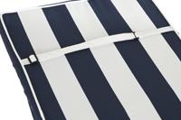 Kussen DKD Home Decor Wit Marineblauw Strepen 42 x 4 x 115 cm - thumbnail