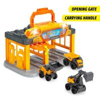 Dickie Toys Volvo Micro Construction Station Kant-en-klaar model Garage voor bouwvoertuigen (model) - thumbnail