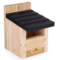 Vogelbescherming Nestkast Viborg Roodborstje 20,3x14x20cm - thumbnail