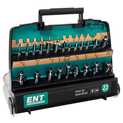 ENT DURACUT 22-delige frezenset | 8mm - 7909022 - 7909022 ENT DURACUT 22-delige frezenset | 8mm - 7909022 - 7909022