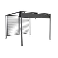 Pergola DKD Home Decor Grijs 300 x 300 x 230 cm Staal - thumbnail
