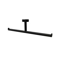 Toiletrolhouder Zonder Klep Dubbel Geesa Leev Zwart Geesa - thumbnail