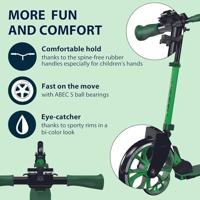 Hudora scooter step up 145 junior groen - thumbnail