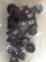 MB zwart/wit 170 voor op kledinghanger - thumbnail