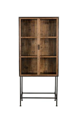 Dutchbone Vitrinekast Berlin 181 x 83cm - Hout