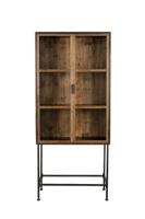 Dutchbone Vitrinekast Berlin 181 x 83cm - Hout - thumbnail