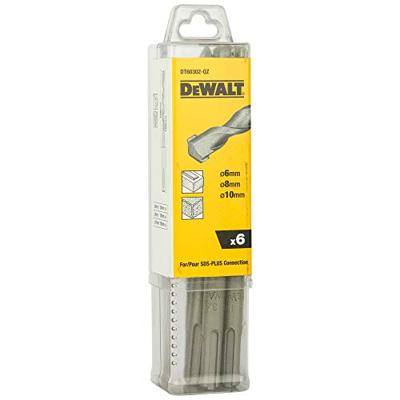 DeWalt Accessoires DT60302 SDS-Plus 6 delige SDS-Plus borenset - DT60302-QZ - thumbnail
