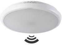 Enzo Thorgeon led plafonniere 265mm wit 16w tri-white ip65 + sensor - 5017775 - thumbnail