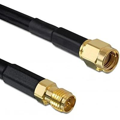 Delock 2m RP-SMA 2m RP-SMA RP-SMA Zwart coax-kabel