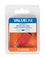 Valueline vlcb89251r adapter netwerk RJ45 rood - thumbnail