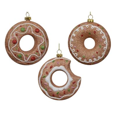 Decoris Kersthanger donut kunststof dia.10cm Decoris Kersthanger donut kunststof dia.10cm