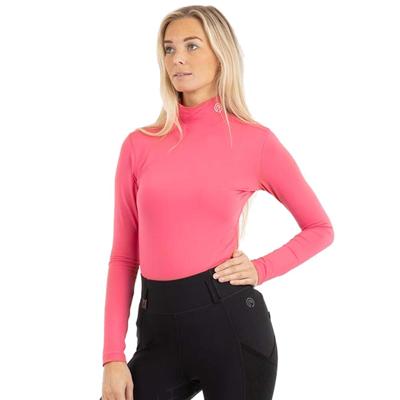 Anky Mockneck Shirt fuchsia maat:s