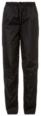 Vaude Fluid Regenbroek Dames Black 48 Vaude Fluid Regenbroek Dames Black 48