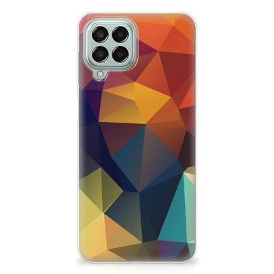 Samsung Galaxy M33 | TPU Hoesje | Polygon Color Samsung Galaxy M33 | TPU Hoesje | Polygon Color