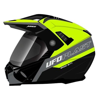 UFO PLAST endurohelm "ariëns" helmet aries s yellow/black