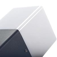 Kanlux VADRA 21L-UP SE 29011 Buitenlamp met bewegingsmelder (wand) LED, Gloeilamp, Compacte fluorescentielamp E27 Antraciet - thumbnail