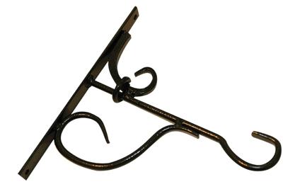 Nature nmurhaak smeedijzer zwart 35cm