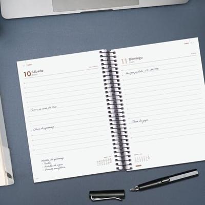 Agenda Finocam OPAQUE Blauw A5 15,5 x 21,2 cm 2026