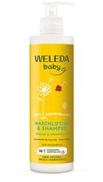 2-in-1 Gel en Shampoo Weleda Baby 200 ml Calendula - thumbnail