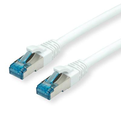 VALUE Patchkabel Kat.6A (Class EA) S/FTP (PiMF), LSOH, wit, 0,3 m VALUE Patchkabel Kat.6A (Class EA) S/FTP (PiMF), LSOH, wit, 0,3 m
