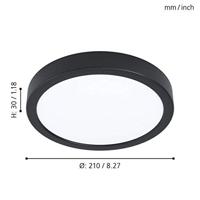 Eglo Ronde plafondlampFueva 5 - 99263 - thumbnail