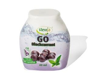 SteviJa Fruitsiroop Zwarte Bessen 40 ml