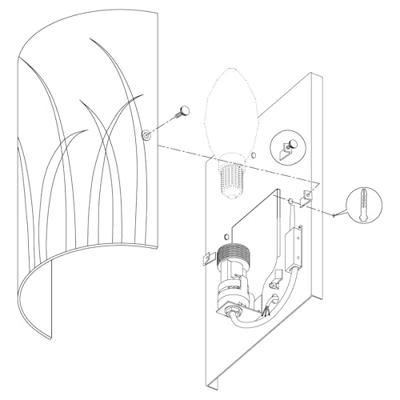 Eglo WandlampRivato - 92742