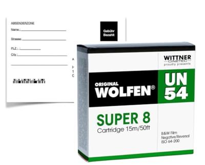 Wolfen B+W Negatief film Super 8, ISO 64-200 met ontwikkeling 2K scan download