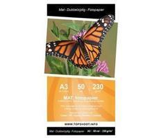 Topshoot Mat 230g A3 50 vel