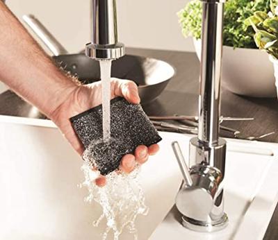 Vileda Glitzi Power inox schuurspons, ft 10 x 10 x 1,2 cm, pak van 2 stuks - thumbnail