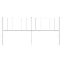 Hoofdbord 180 cm metaal wit - thumbnail