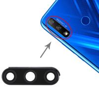 Cameralenshoes voor Huawei Honor 9X (Zwart) - thumbnail