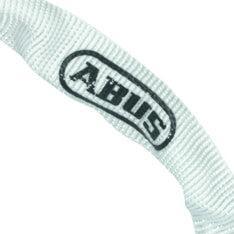 Abus kettingslot 1500/60 Web wit - 4mm dik - 60cm - sportieve witte fietsslot