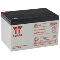 Yuasa NP12-12 Loodaccu 12 V 12 Ah Loodvlies (AGM) (b x h x d) 151 x 98 x 101 mm Kabelschoen 4.8 mm Onderhoudsvrij, VDS-certificering - thumbnail