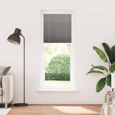 VidaXL Plissé rolgordijn 70x200 cm stofbreedte 69,4 cm antraciet VidaXL Plissé rolgordijn 70x200 cm stofbreedte 69,4 cm antraciet