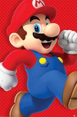 Poster Super Mario - Run 61x91,5cm Poster Super Mario - Run 61x91,5cm
