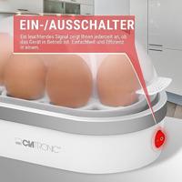 Clatronic EK3497 Eierkoker Met eierprikker, Met maatbeker Wit - thumbnail