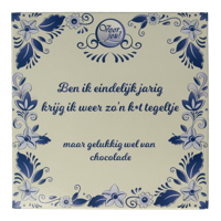 Voor Jou! Tablet k*t tegel 90 Gram - thumbnail