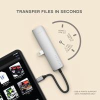 Satechi USB-C 7-in-1 Slim multiport adapter (ethernet) - Space Grey - thumbnail