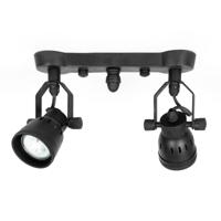 Opbouwspot Indigo Double Antiek Zwart - thumbnail