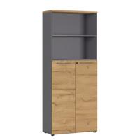 Halfopen kantoorkast Ergonoma Eiken - thumbnail