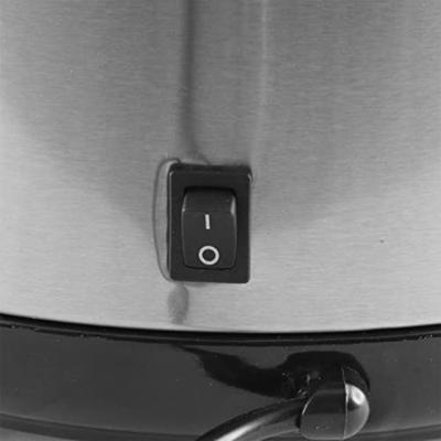 EMERIO RCE-110118 Rijstkoker RVS, Zwart