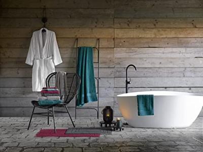 De Witte Lietaer Helene Handdoekenset met washanden Lake Green, 6 delig