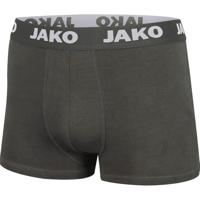 JAKO 6204 Boxershort Basic - 2-Pack - Antraciet - M - thumbnail