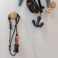 Verstelbare hondenriem Trixie Be Nordic Zwart Zand L/XL - thumbnail